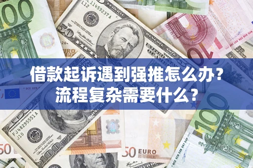 济南借款起诉遇到强推怎么办？流程复杂需要什么？