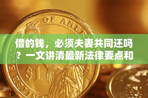 济南借的钱，必须夫妻共同还吗？一文讲清最新法律要点和避坑指南