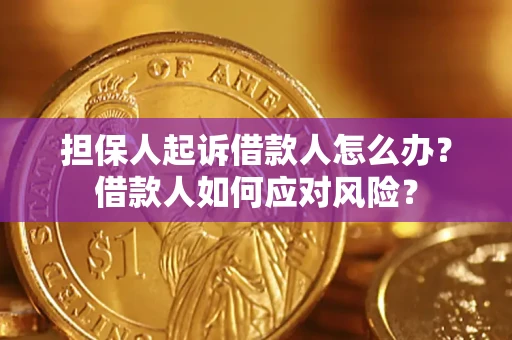 济南担保人起诉借款人怎么办？借款人如何应对风险？