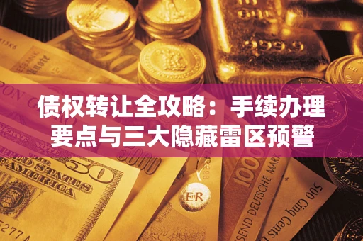 济南债权转让全攻略：手续办理要点与三大隐藏雷区预警