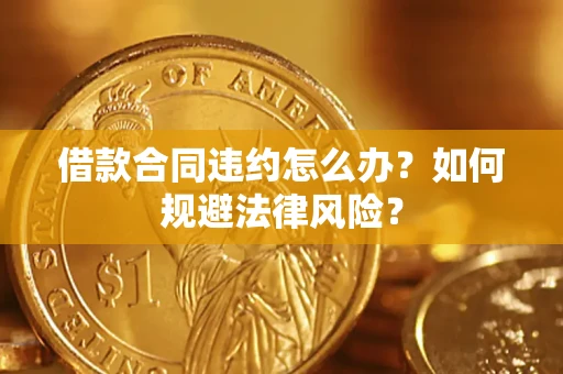 济南借款合同违约怎么办？如何规避法律风险？